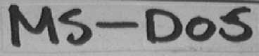 MS-DOS