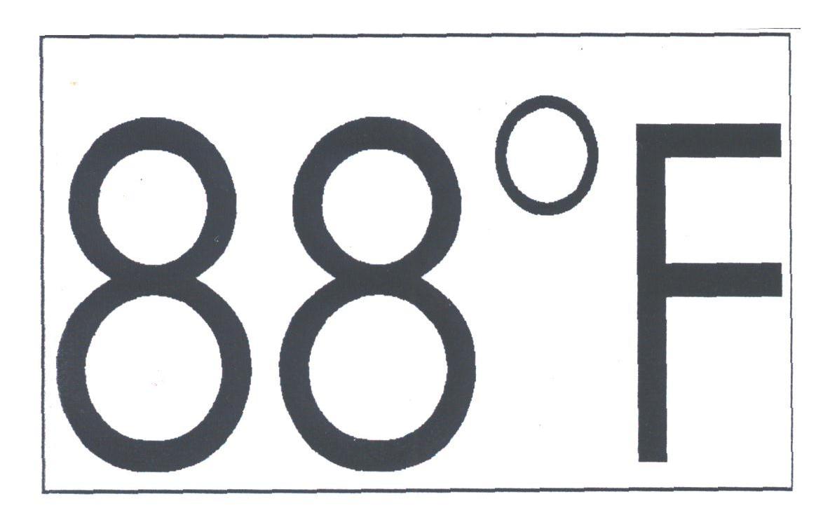 88℉