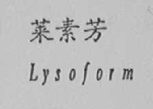 莱素芳    LYSOFORM