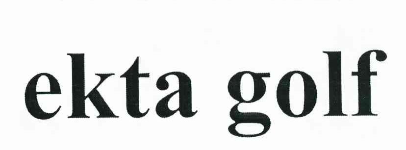 EKTA GOLF