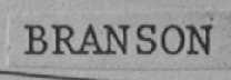 BRANSON