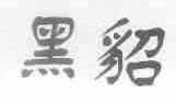 黑貂