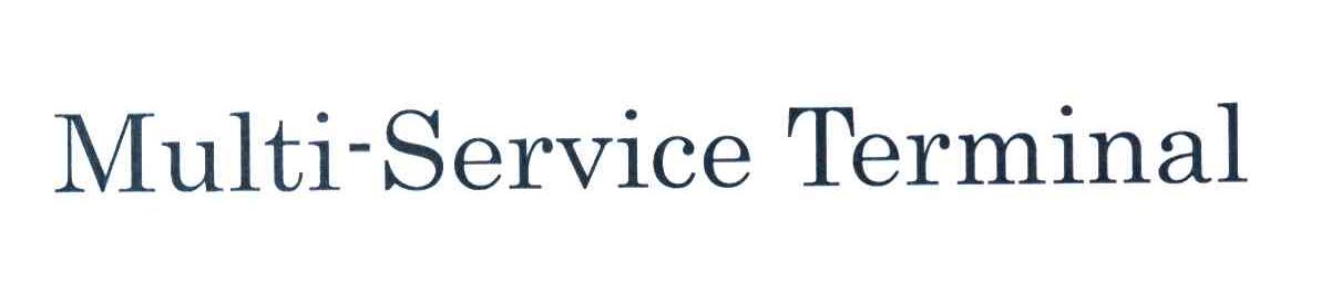 MULTI-SERVICE TERMINAL