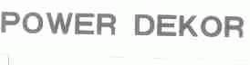POWER DEKOR