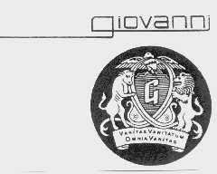GIOVANNI VANITAS VANITATUM OMNIA VANITAS