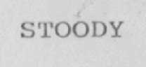 STOODY