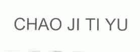 CHAO JI TI YU