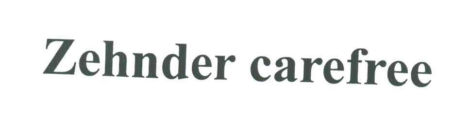ZEHNDER CAREFREE