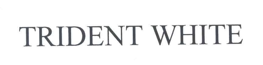 TRIDENT WHITE
