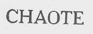 CHAOTE
