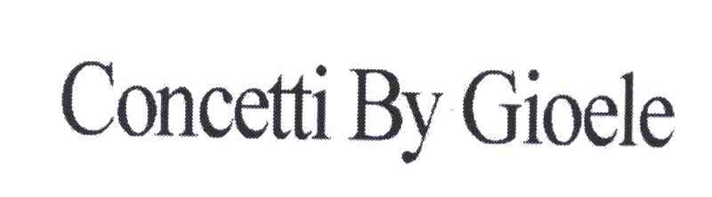 CONCETTI BY GIOELE