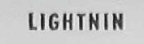 LIGHTNIN