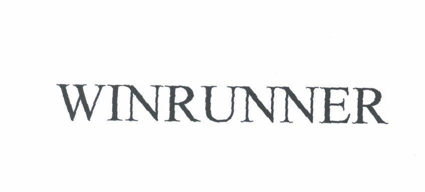 WINRUNNER