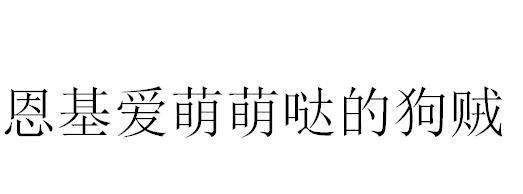 恩基爱萌萌哒的狗贼