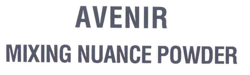 AVENIR MIXING NUANCE POWDER