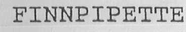 FINNPIPETTE