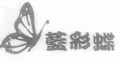 蓝彩蝶