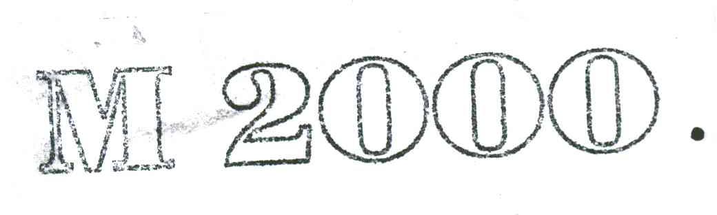 M;2000