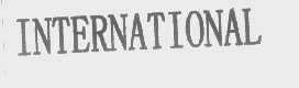 INTERNATIONAL
