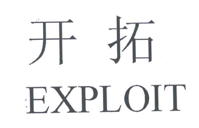 开拓;EXPLOIT