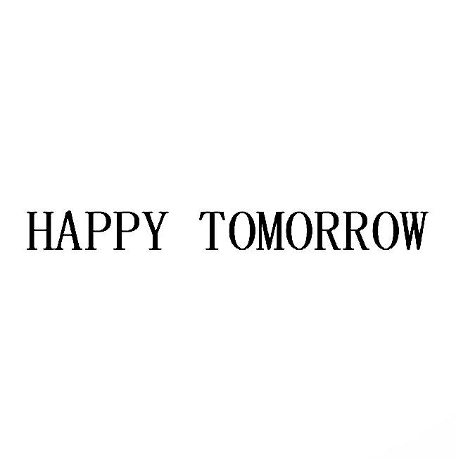 HAPPY TOMORROW