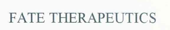 FATE THERAPEUTICS
