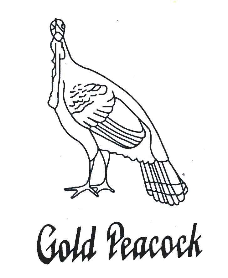 GOLD PEACOCK