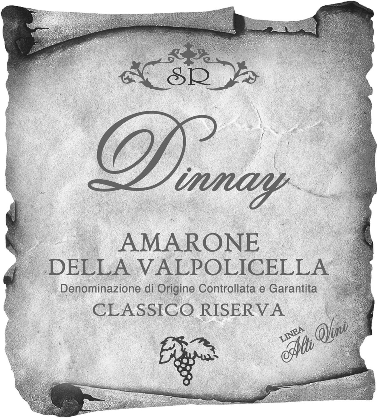 AMARONE DELLA VALPOLICELLA DOCG CLASSICO "DINNAY" RISERVA