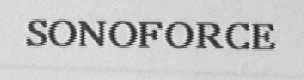 SONOFORCE