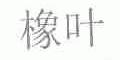 橡叶