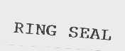 RING SEAL
