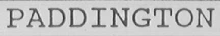 PADDINGTON