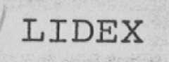 LIDEX