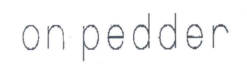 ON PEDDER