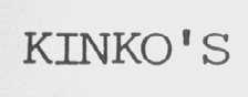 KINKO'S