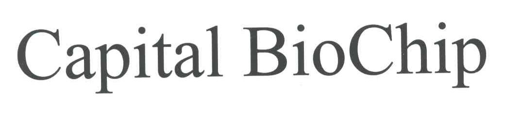 CAPITAL BIOCHIP