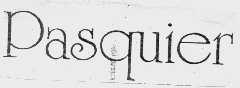 PASQUIER