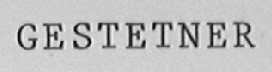GESTETNER
