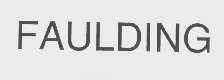 FAULDING