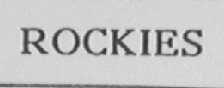 ROCKIES