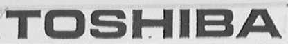 TOSHIBA