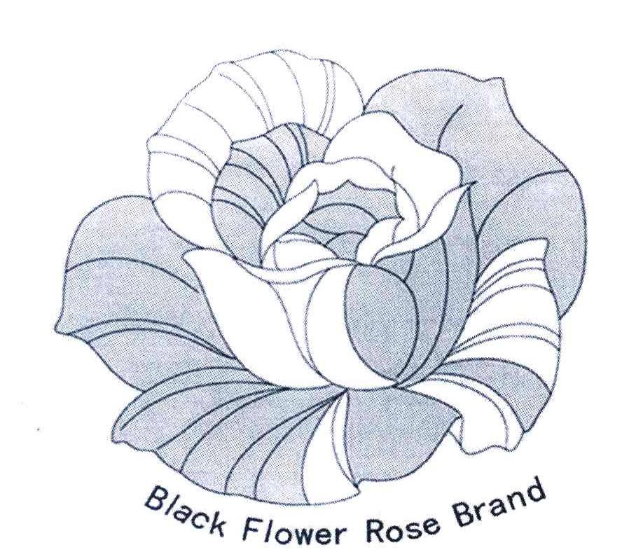 BLACK FLOWER ROSE BRAND