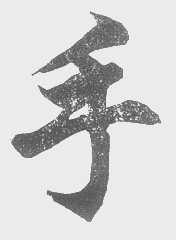 手
