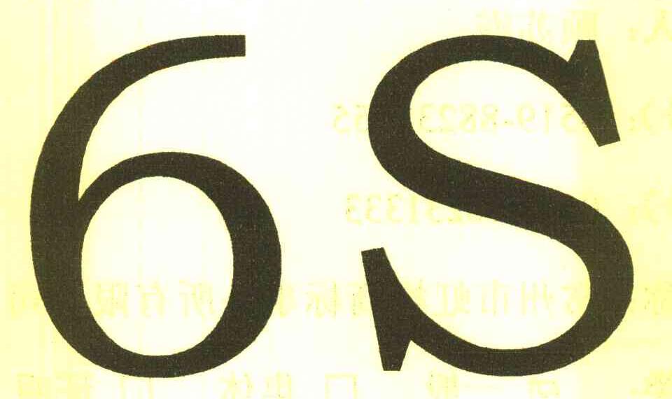 6 S