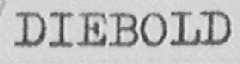 DIEBOLD