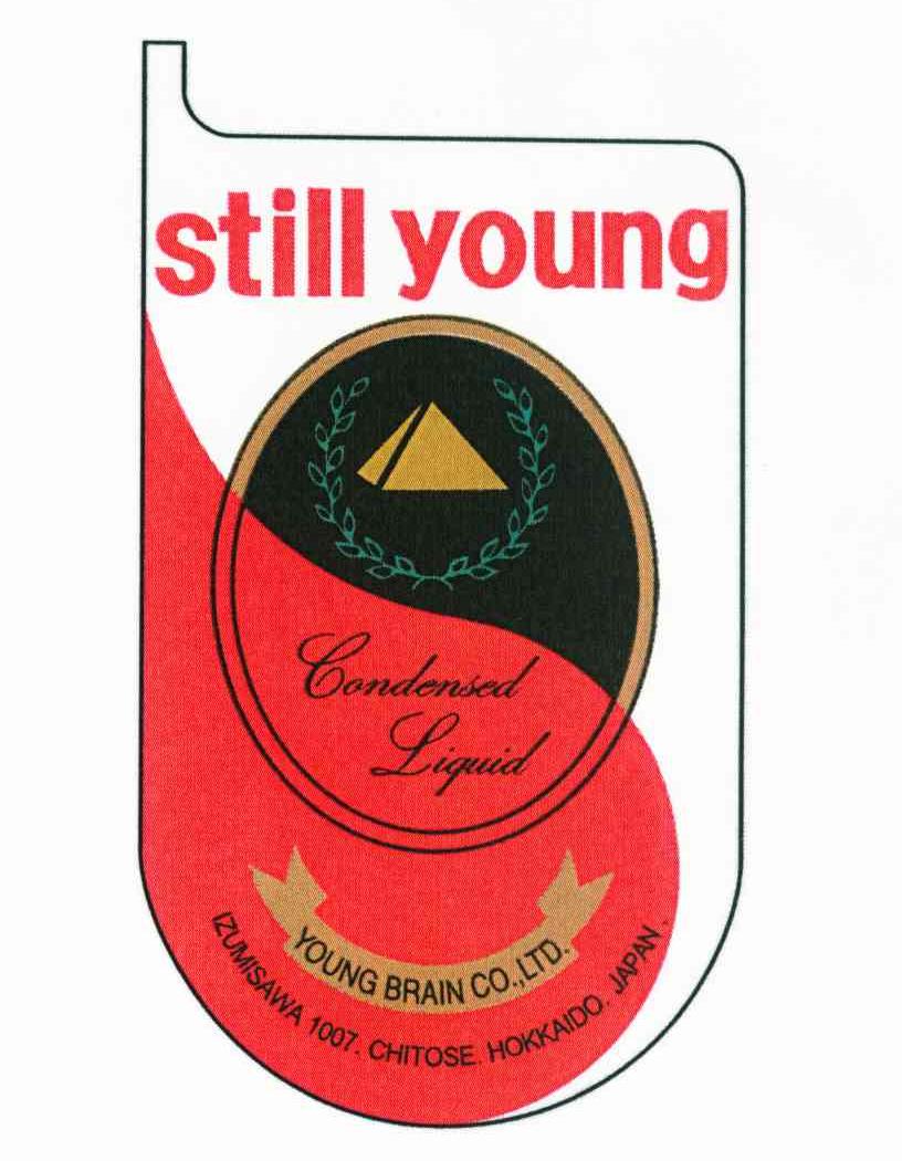 STILL YOUNG CONDENSED LIQUID YOUNG BRAIN CO LTD IZUMISAWA 1007.CHITOSE.HOKKAIDO.JAPAN.