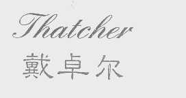 戴卓尔   THATCHER
