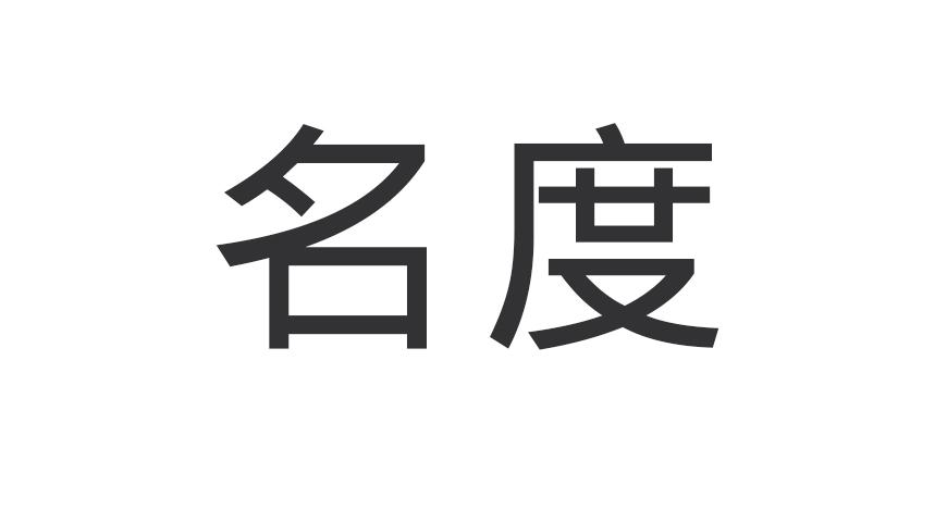 名度