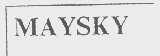 MAYSKY