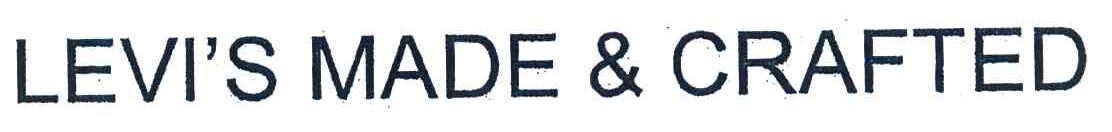 LEVI&rsquo;S MADE & CRAFTED